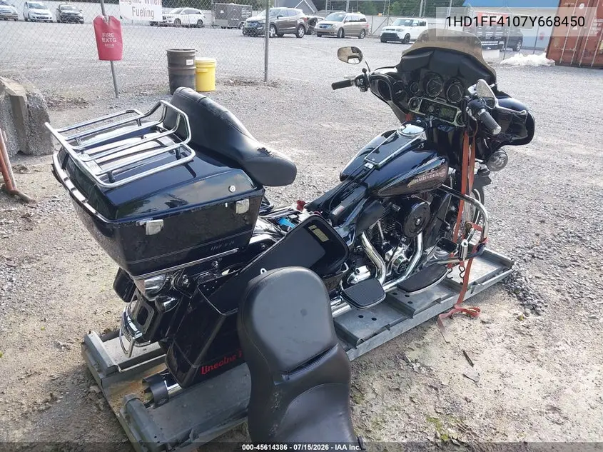 2007 Harley-Davidson Flht Classic VIN: 1HD1FF4107Y668450 Lot: 45614386