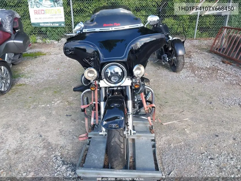 2007 Harley-Davidson Flht Classic VIN: 1HD1FF4107Y668450 Lot: 45614386