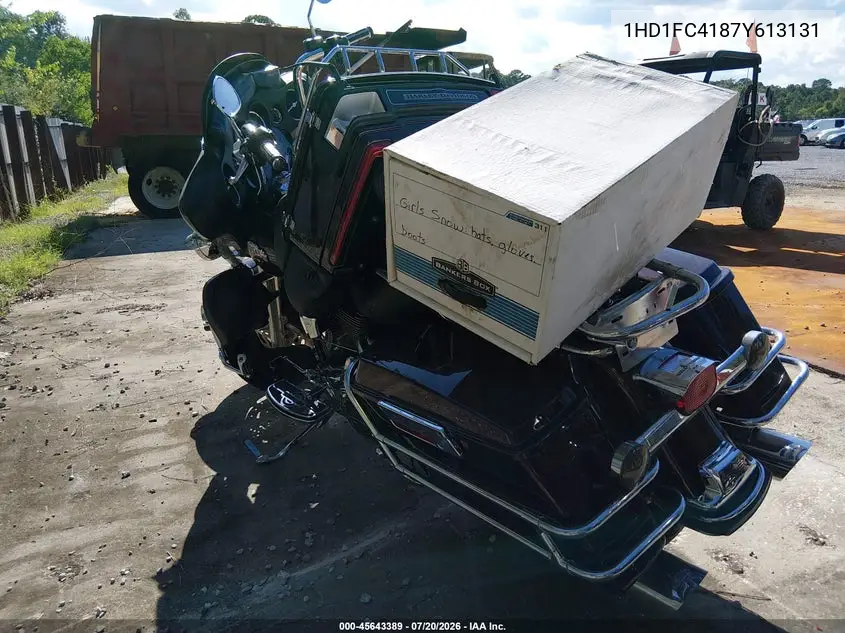 2007 Harley-Davidson Flhtcui VIN: 1HD1FC4187Y613131 Lot: 45643389