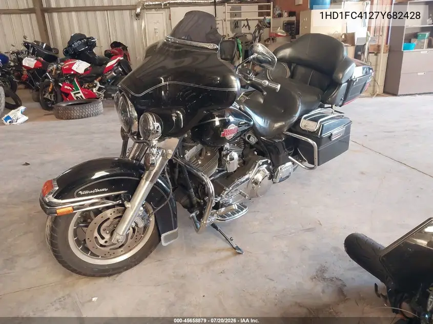 2007 Harley-Davidson Flhtcui VIN: 1HD1FC4127Y682428 Lot: 45658879