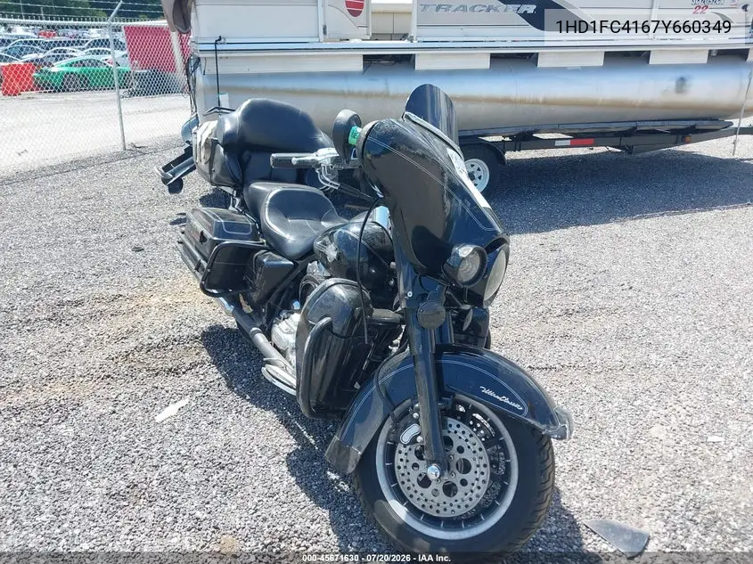 2007 Harley-Davidson Flhtcui VIN: 1HD1FC4167Y660349 Lot: 45671630