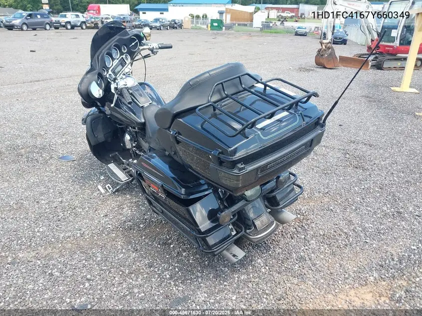 2007 Harley-Davidson Flhtcui VIN: 1HD1FC4167Y660349 Lot: 45671630