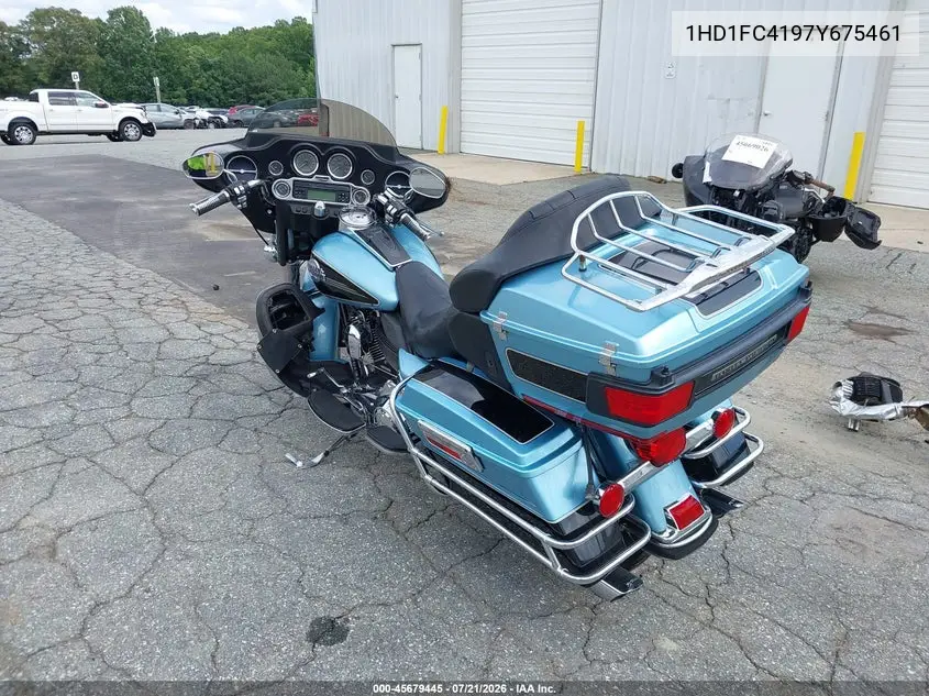2007 Harley-Davidson Flhtcui VIN: 1HD1FC4197Y675461 Lot: 45679445