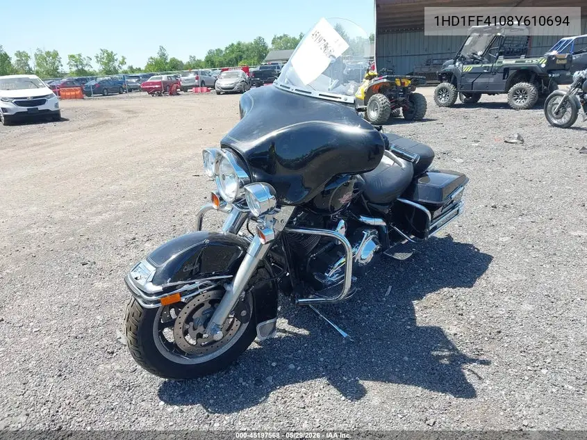 2008 Harley-Davidson Flht Classic VIN: 1HD1FF4108Y610694 Lot: 45197568
