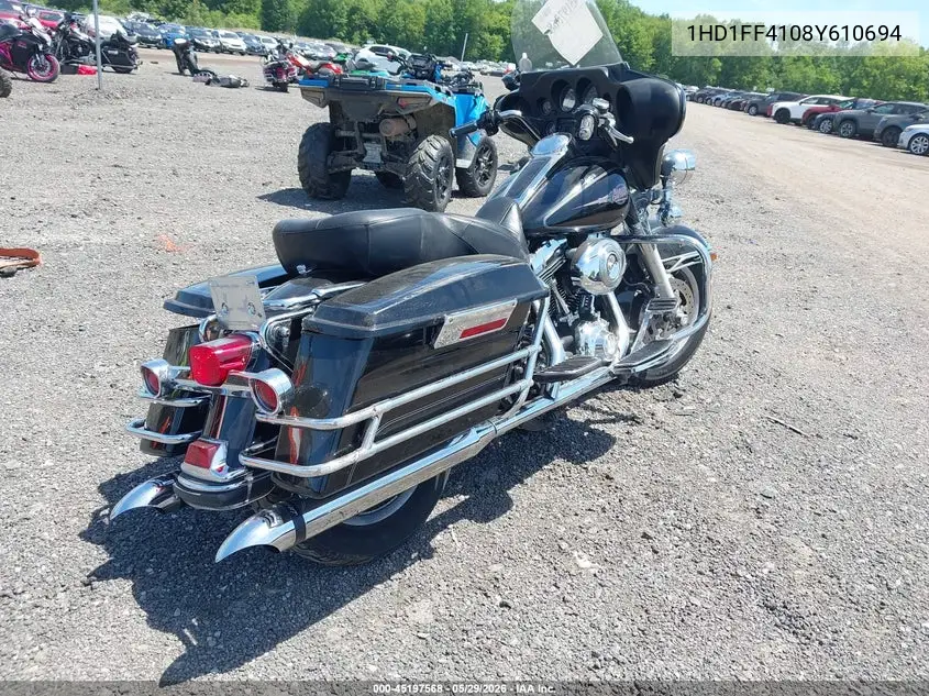 2008 Harley-Davidson Flht Classic VIN: 1HD1FF4108Y610694 Lot: 45197568