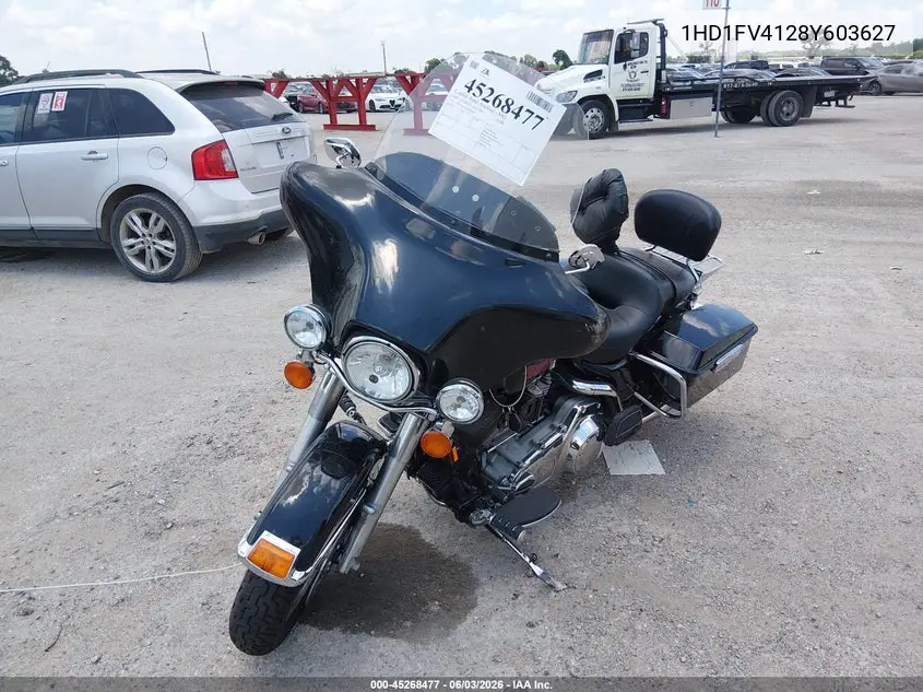 2008 Harley-Davidson Flht VIN: 1HD1FV4128Y603627 Lot: 45268477
