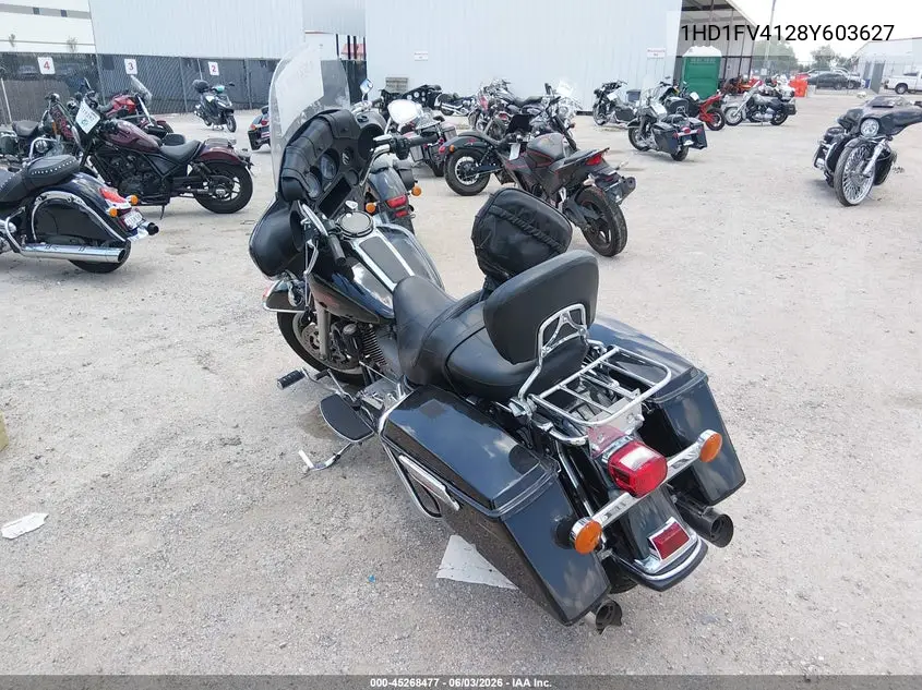2008 Harley-Davidson Flht VIN: 1HD1FV4128Y603627 Lot: 45268477