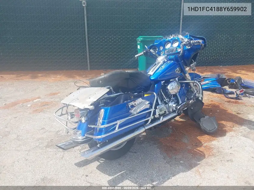 2008 Harley-Davidson Flhtcui VIN: 1HD1FC4188Y659902 Lot: 45312990