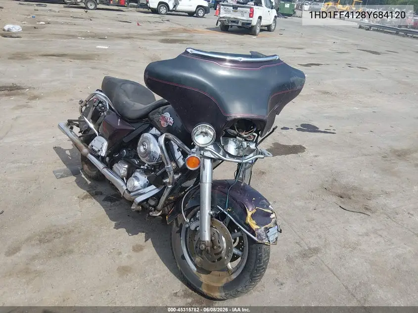 2008 Harley-Davidson Flht Classic VIN: 1HD1FF4128Y684120 Lot: 45315782