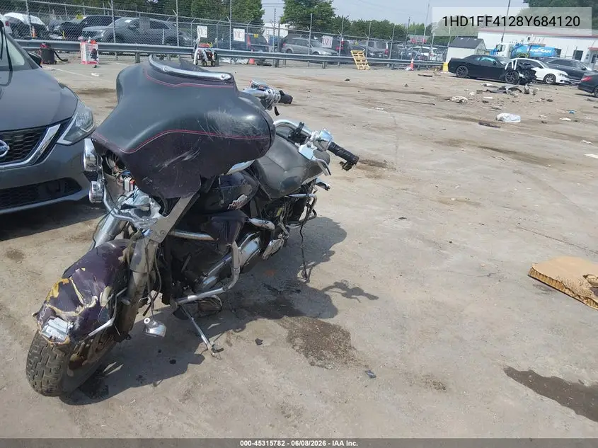 2008 Harley-Davidson Flht Classic VIN: 1HD1FF4128Y684120 Lot: 45315782