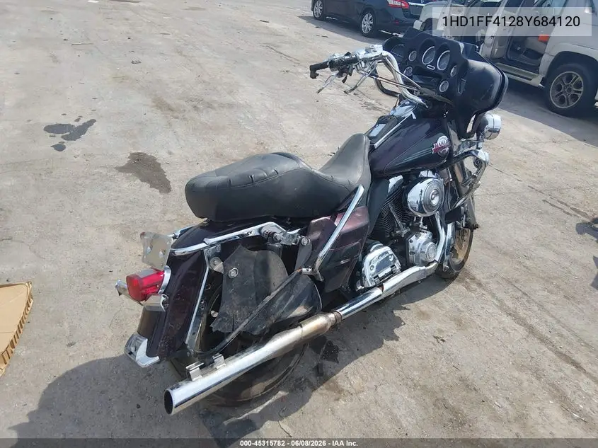 2008 Harley-Davidson Flht Classic VIN: 1HD1FF4128Y684120 Lot: 45315782
