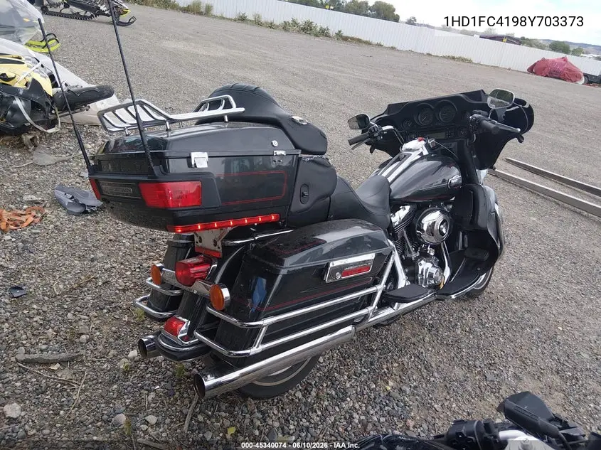 2008 Harley-Davidson Flhtcui VIN: 1HD1FC4198Y703373 Lot: 45340074