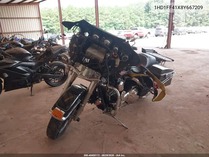 2008 Harley-Davidson Flht Classic VIN: 1HD1FF41X8Y667209 Lot: 45485172