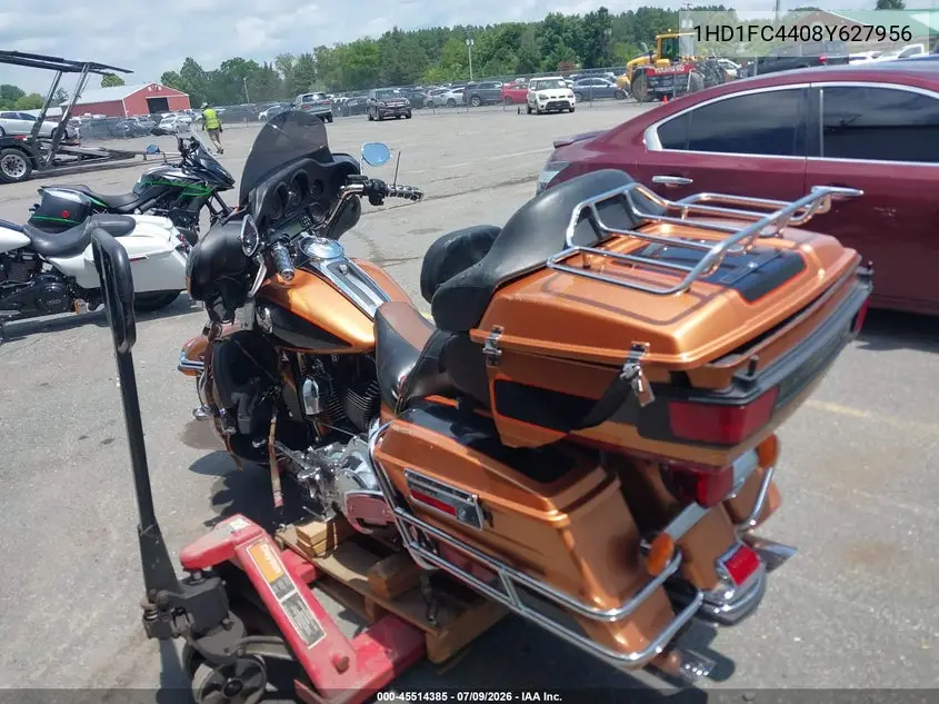 2008 Harley-Davidson Flhtcui 105Th Anniversary Edition VIN: 1HD1FC4408Y627956 Lot: 45514385