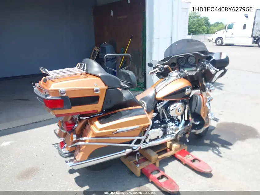 2008 Harley-Davidson Flhtcui 105Th Anniversary Edition VIN: 1HD1FC4408Y627956 Lot: 45514385