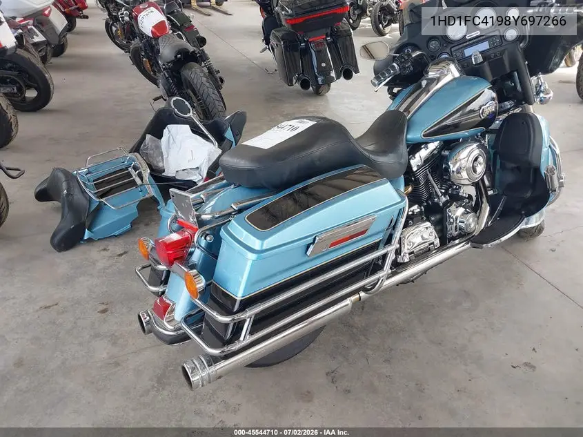 2008 Harley-Davidson Flhtcui VIN: 1HD1FC4198Y697266 Lot: 45544710