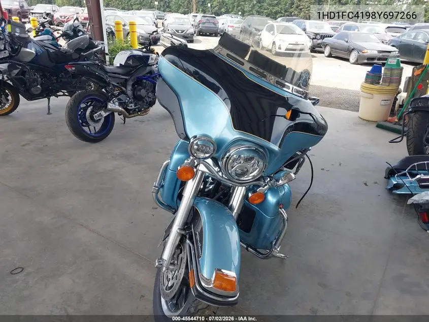 2008 Harley-Davidson Flhtcui VIN: 1HD1FC4198Y697266 Lot: 45544710