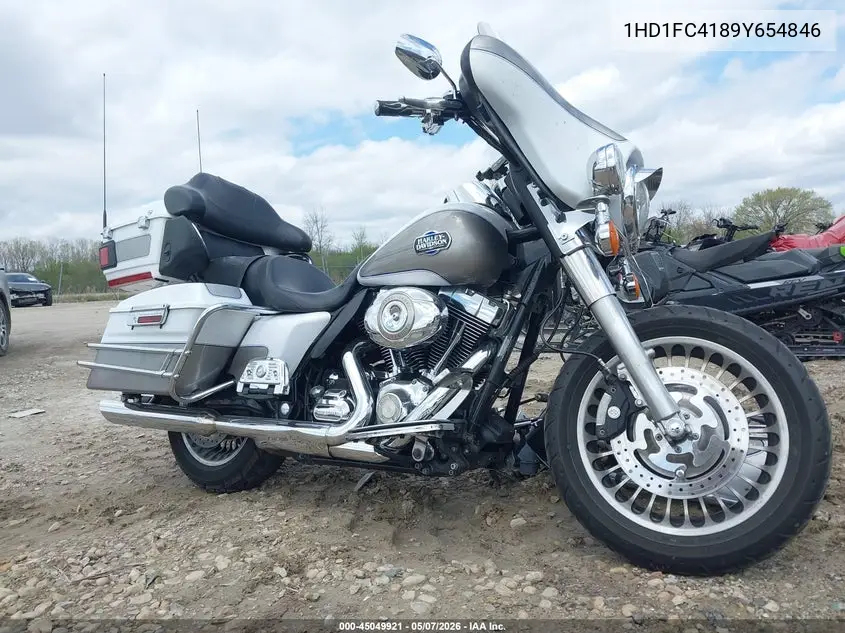 2009 Harley-Davidson Flhtcu VIN: 1HD1FC4189Y654846 Lot: 45049921
