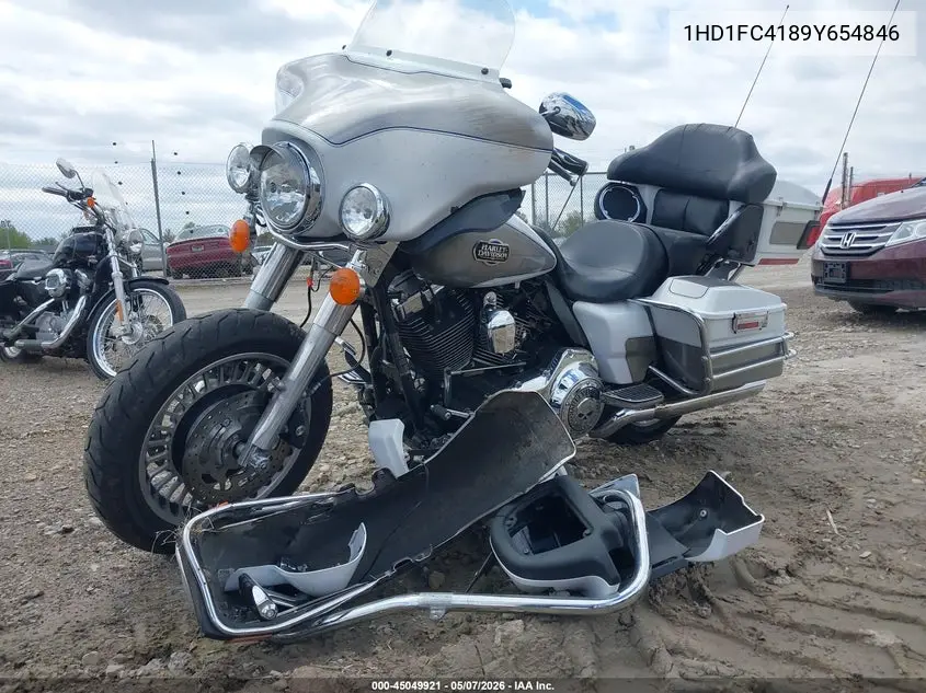 2009 Harley-Davidson Flhtcu VIN: 1HD1FC4189Y654846 Lot: 45049921