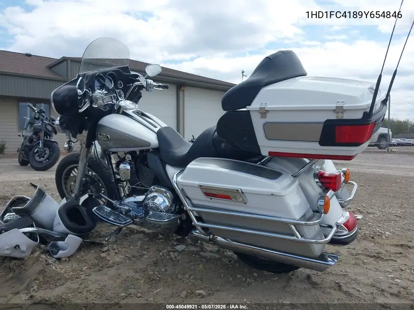 2009 Harley-Davidson Flhtcu VIN: 1HD1FC4189Y654846 Lot: 45049921