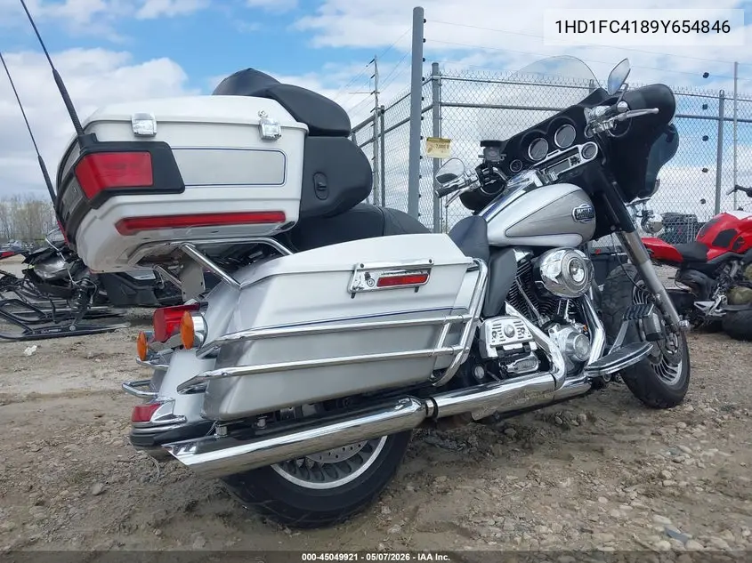 2009 Harley-Davidson Flhtcu VIN: 1HD1FC4189Y654846 Lot: 45049921