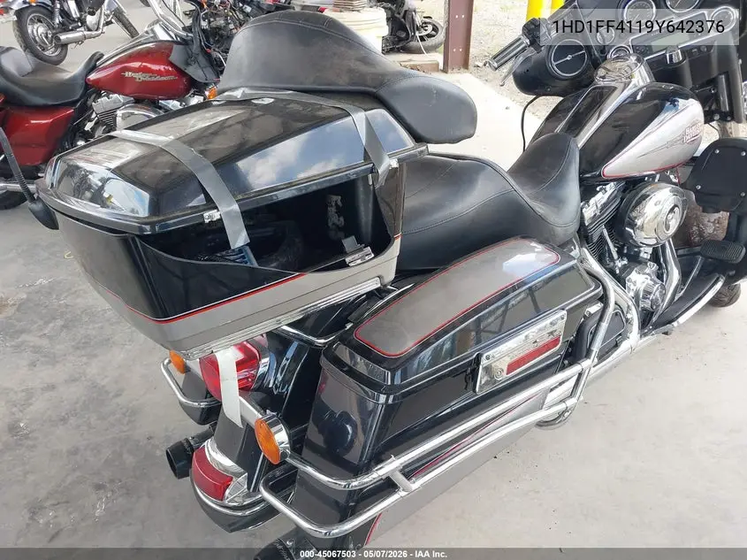2009 Harley-Davidson Flhtc VIN: 1HD1FF4119Y642376 Lot: 45067503