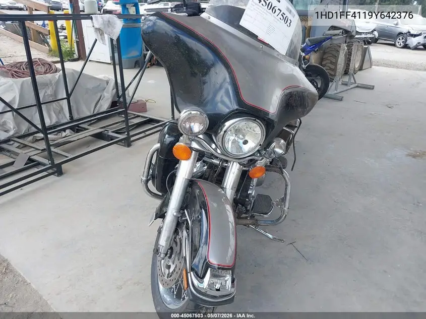 2009 Harley-Davidson Flhtc VIN: 1HD1FF4119Y642376 Lot: 45067503