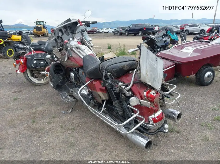 2009 Harley-Davidson Flhtcu VIN: 1HD1FC4179Y652697 Lot: 45278852