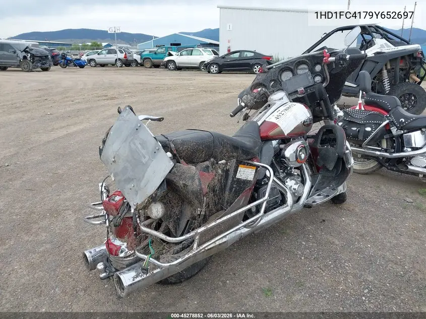 2009 Harley-Davidson Flhtcu VIN: 1HD1FC4179Y652697 Lot: 45278852