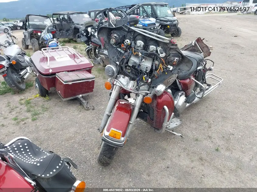 2009 Harley-Davidson Flhtcu VIN: 1HD1FC4179Y652697 Lot: 45278852