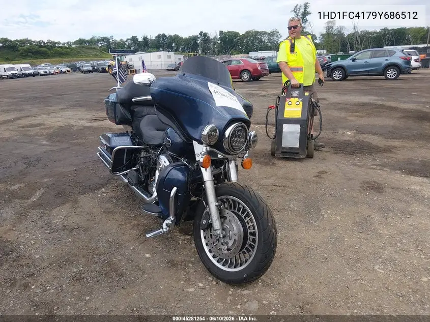 2009 Harley-Davidson Flhtcu VIN: 1HD1FC4179Y686512 Lot: 45281254