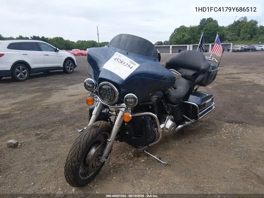 2009 Harley-Davidson Flhtcu VIN: 1HD1FC4179Y686512 Lot: 45281254