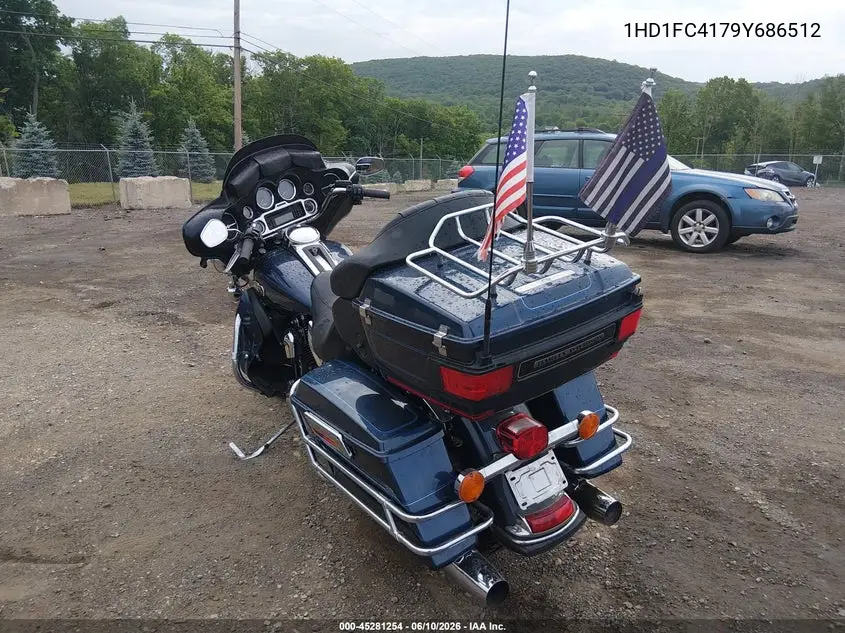 2009 Harley-Davidson Flhtcu VIN: 1HD1FC4179Y686512 Lot: 45281254