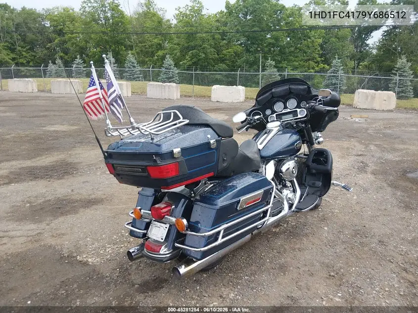 2009 Harley-Davidson Flhtcu VIN: 1HD1FC4179Y686512 Lot: 45281254