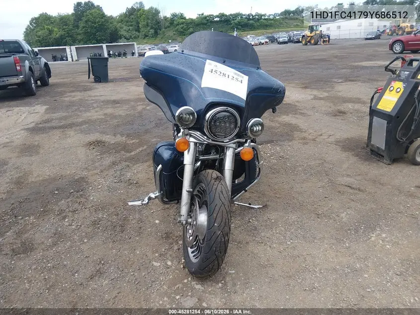 2009 Harley-Davidson Flhtcu VIN: 1HD1FC4179Y686512 Lot: 45281254