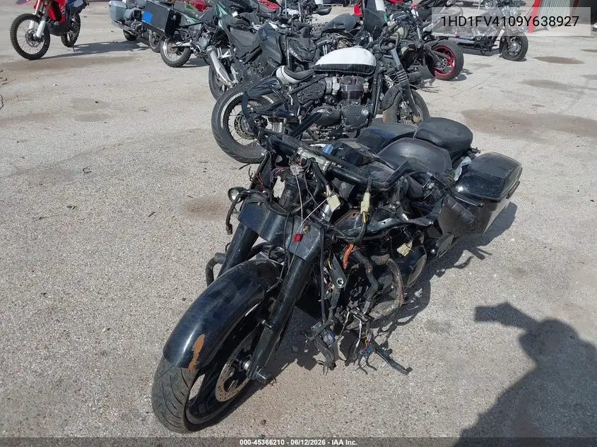 2009 Harley-Davidson Flht VIN: 1HD1FV4109Y638927 Lot: 45366210
