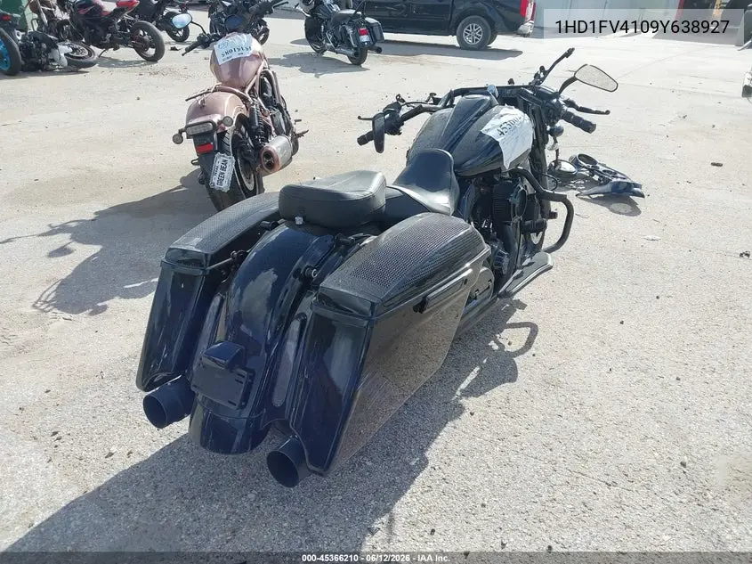 2009 Harley-Davidson Flht VIN: 1HD1FV4109Y638927 Lot: 45366210