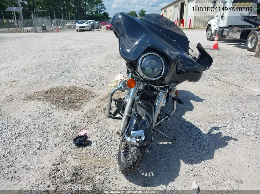 2009 Harley-Davidson Flhtcu VIN: 1HD1FC4149Y648509 Lot: 45405752