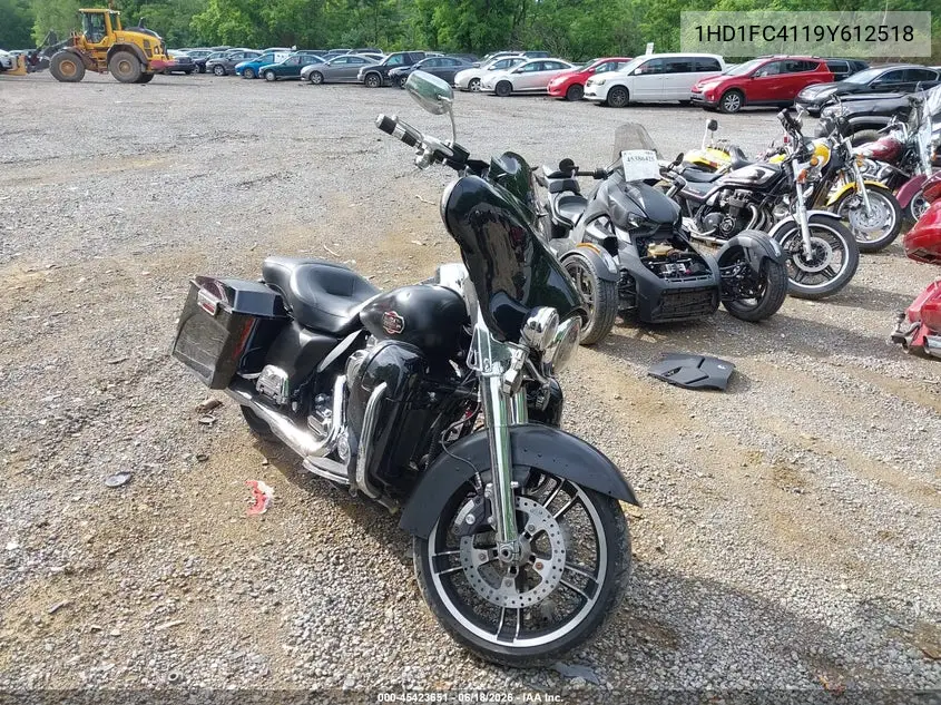 2009 Harley-Davidson Flhtcu VIN: 1HD1FC4119Y612518 Lot: 45423651