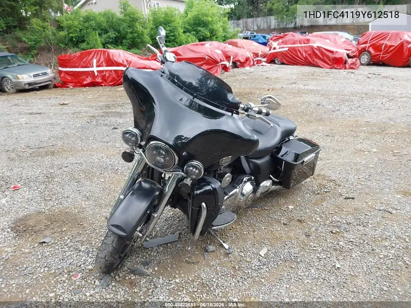 2009 Harley-Davidson Flhtcu VIN: 1HD1FC4119Y612518 Lot: 45423651