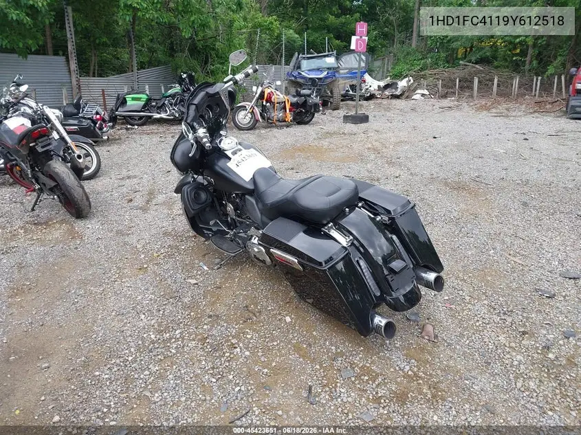 2009 Harley-Davidson Flhtcu VIN: 1HD1FC4119Y612518 Lot: 45423651