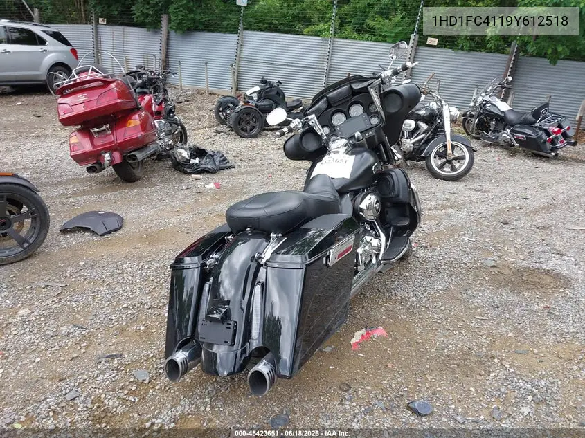2009 Harley-Davidson Flhtcu VIN: 1HD1FC4119Y612518 Lot: 45423651