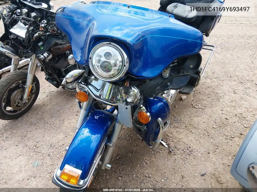 2009 Harley-Davidson Flhtcu VIN: 1HD1FC4169Y693497 Lot: 45518183