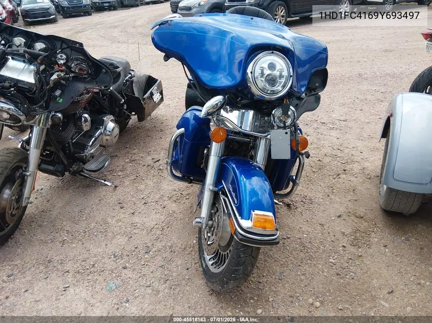 2009 Harley-Davidson Flhtcu VIN: 1HD1FC4169Y693497 Lot: 45518183