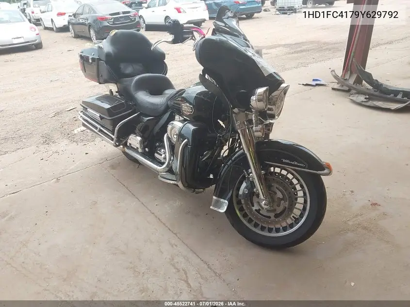2009 Harley-Davidson Flhtcu VIN: 1HD1FC4179Y629792 Lot: 45522741