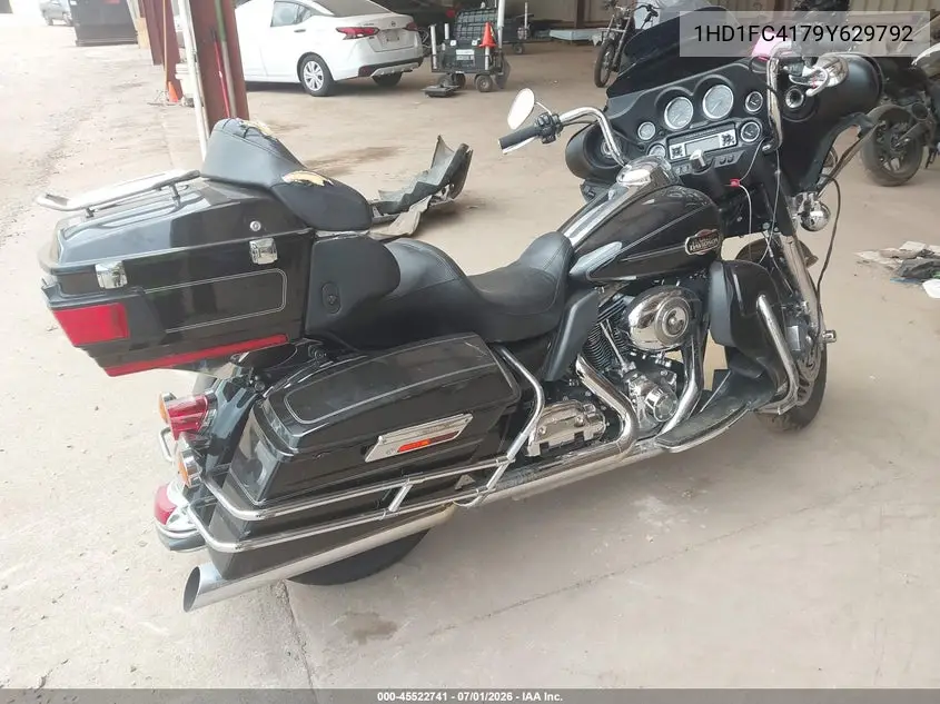 2009 Harley-Davidson Flhtcu VIN: 1HD1FC4179Y629792 Lot: 45522741