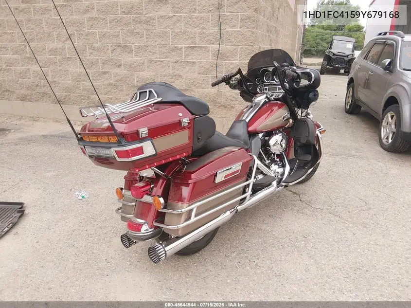 2009 Harley-Davidson Flhtcu VIN: 1HD1FC4159Y679168 Lot: 45644944