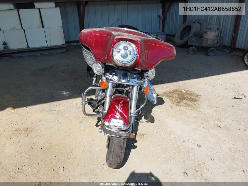 2010 Harley-Davidson Flhtcu VIN: 1HD1FC412AB658852 Lot: 44977046
