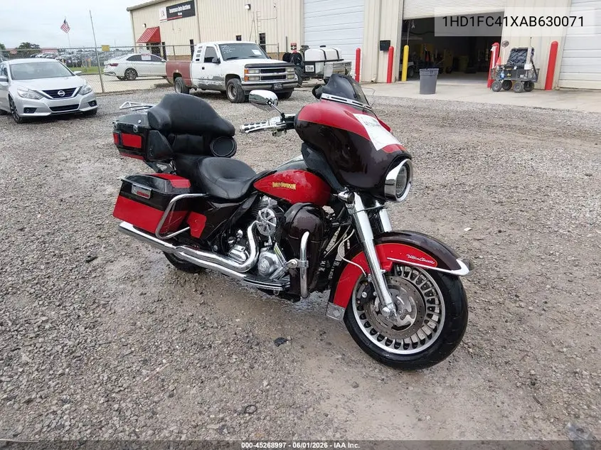 2010 Harley-Davidson Flhtcu VIN: 1HD1FC41XAB630071 Lot: 45268997