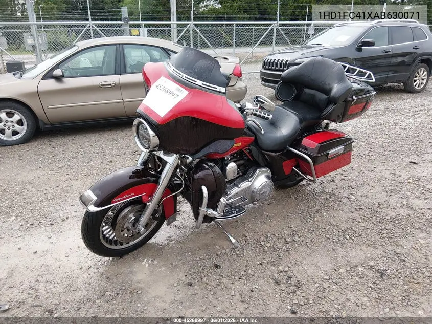 2010 Harley-Davidson Flhtcu VIN: 1HD1FC41XAB630071 Lot: 45268997